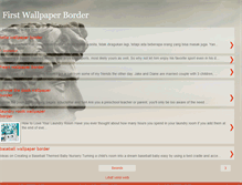 Tablet Screenshot of first-wallpaperborder.blogspot.com