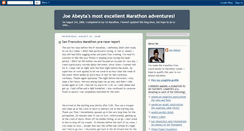 Desktop Screenshot of joeabeyta.blogspot.com