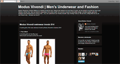 Desktop Screenshot of modus-vivendi-underwear.blogspot.com