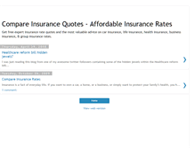 Tablet Screenshot of cheapinsuranceguidance.blogspot.com