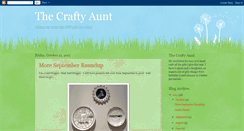 Desktop Screenshot of craftyaunty.blogspot.com