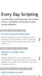 Mobile Screenshot of everydayscripting.blogspot.com