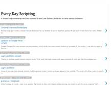 Tablet Screenshot of everydayscripting.blogspot.com