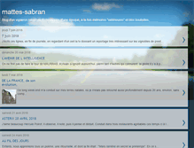 Tablet Screenshot of mattes-sabran.blogspot.com