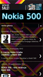 Mobile Screenshot of nokia-500.blogspot.com