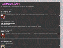 Tablet Screenshot of federacionagora.blogspot.com