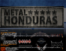 Tablet Screenshot of metalhonduras.blogspot.com