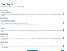 Tablet Screenshot of flashskynet.blogspot.com