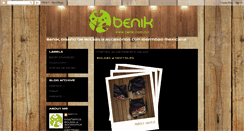 Desktop Screenshot of beniklibelula.blogspot.com