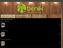 Tablet Screenshot of beniklibelula.blogspot.com