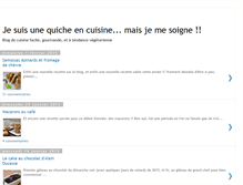 Tablet Screenshot of jesuisunequicheencuisine.blogspot.com