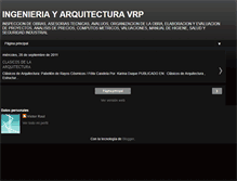 Tablet Screenshot of ingenieriayarquitecturavrp.blogspot.com