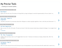 Tablet Screenshot of myprecisetools.blogspot.com