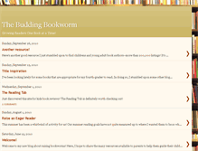 Tablet Screenshot of buddingbookworm.blogspot.com