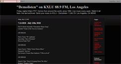 Desktop Screenshot of kxludemolisten.blogspot.com