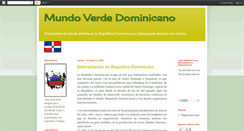 Desktop Screenshot of mundoverdedominicano.blogspot.com