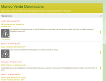 Tablet Screenshot of mundoverdedominicano.blogspot.com