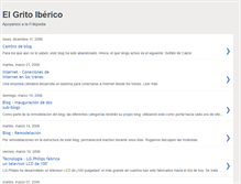 Tablet Screenshot of gritoiberico.blogspot.com