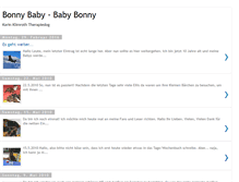 Tablet Screenshot of bonny-baby.blogspot.com