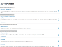 Tablet Screenshot of 2ntyearslater.blogspot.com