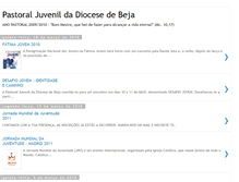 Tablet Screenshot of juventudedebeja.blogspot.com