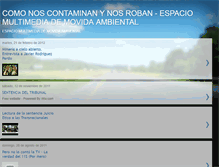 Tablet Screenshot of comonoscontaminan.blogspot.com