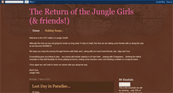 Desktop Screenshot of girlsinthejungle2011.blogspot.com