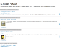 Tablet Screenshot of elrinconatural.blogspot.com