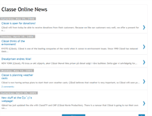 Tablet Screenshot of classeonline.blogspot.com