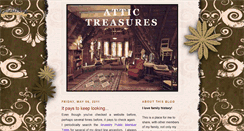 Desktop Screenshot of ourattictreasures.blogspot.com