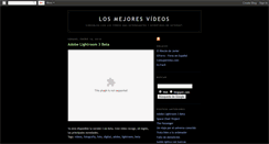 Desktop Screenshot of losmejoresvideos.blogspot.com