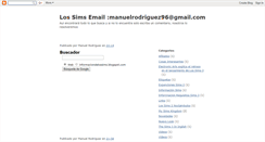 Desktop Screenshot of informaciondelossims.blogspot.com