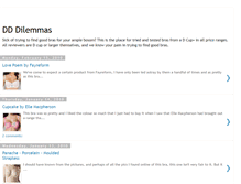 Tablet Screenshot of dddilemmas.blogspot.com