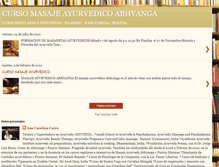 Tablet Screenshot of cursodemasajesayurvedicos.blogspot.com