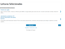 Tablet Screenshot of leiturasselecionadasmarilda.blogspot.com
