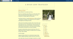 Desktop Screenshot of carol-aroadlesstraveled.blogspot.com