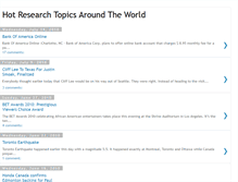 Tablet Screenshot of hot-research-topics.blogspot.com