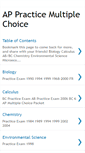 Mobile Screenshot of apmultiplechoice.blogspot.com