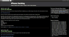 Desktop Screenshot of iphonehacking.blogspot.com