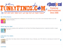 Tablet Screenshot of funkyfinds.blogspot.com