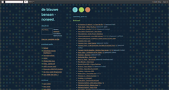 Desktop Screenshot of blauwebanaan.blogspot.com