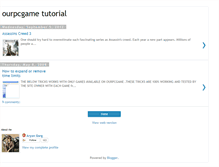Tablet Screenshot of pcgametutorial.blogspot.com