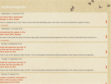 Tablet Screenshot of mykeystoparis1.blogspot.com