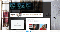 Desktop Screenshot of missnevainc.blogspot.com