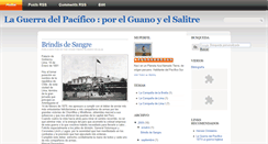 Desktop Screenshot of laguerraporelguanoyelsalitre.blogspot.com