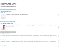 Tablet Screenshot of maximmaggirls.blogspot.com