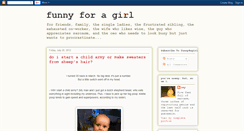 Desktop Screenshot of funny4agirl.blogspot.com