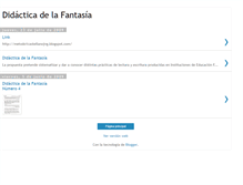 Tablet Screenshot of didacticadelafantasia.blogspot.com