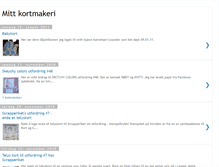 Tablet Screenshot of mittkortmakeri.blogspot.com