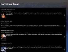 Tablet Screenshot of notoriousteaser.blogspot.com